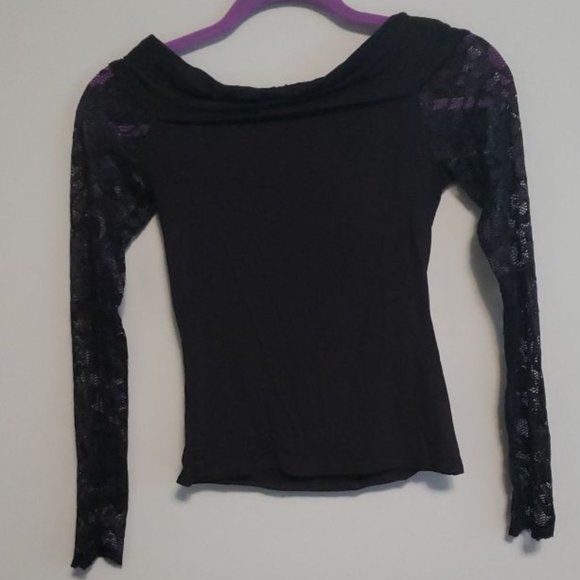 BNWOT Black Lace Tank Top - Picture 2 of 7